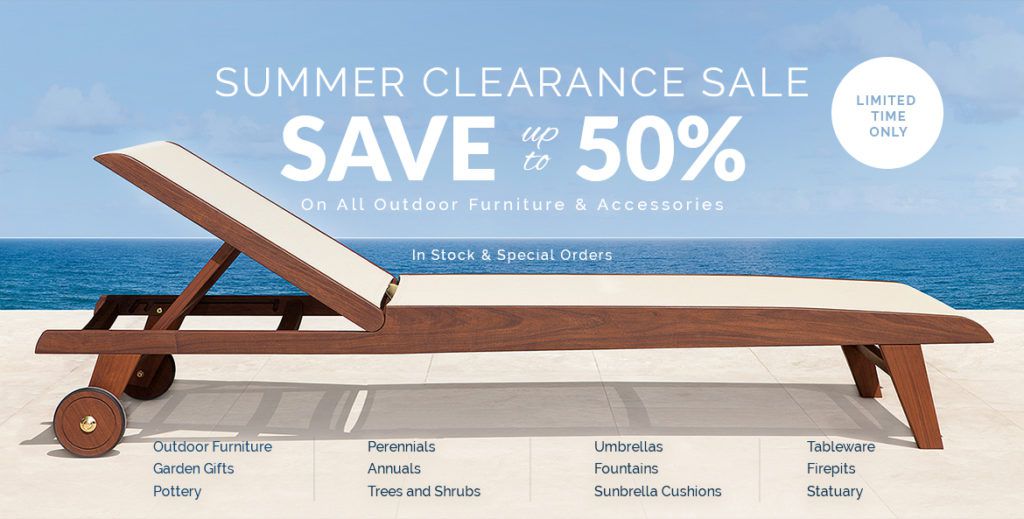 Outdoor Patio Furniture Showroom The Living